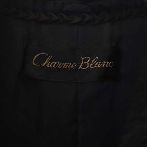 SAGA MINK コート アウター ショート丈 ファー 11 黒 ブラック