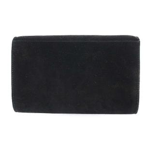 Salvatore Ferragamo ガンチーニ ショルダーバッグ ポシェット チェーン 黒