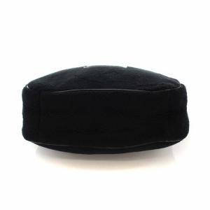 CHANEL PARFUMS ノベルティ ロゴショルダーバッグ ブラック