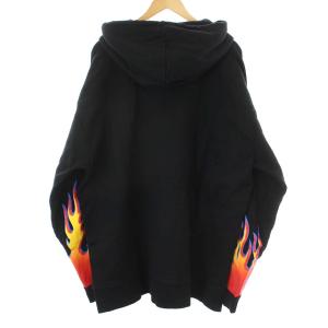 DSQUARED2 2020年製 ロゴプリントスウェットパーカー XXL ブラック