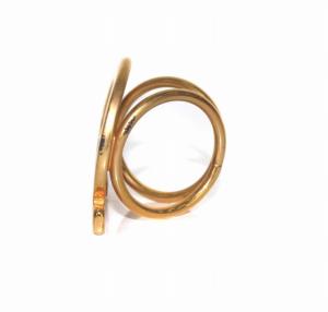 Salvatore Ferragamo ガンチーニ スカーフリング スカーフ留め ゴールド