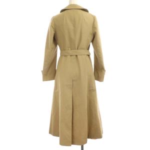 Aquascutum Aqua5 ダブル トレンチコート ロング ベルトリボン 英国製 ベージュ