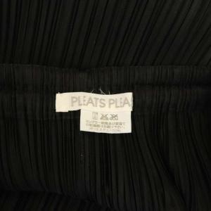 PLEATS PLEASE ISSEY MIYAKE プリーツスカート ロング 4 ブラック