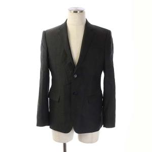 EMPORIO ARMANI SUPREME スーツ セットアップ 上下 テーラードジャケット 総裏地 2B スラックス テーパードパンツ センタープレス