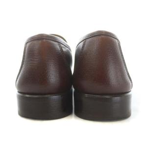 Salvatore Ferragamo ローファー ガンチーニ レザー シューズ 6EE ブラウン