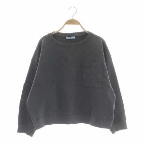 トレーナー スウェット プルオーバー 長袖 XS グレー