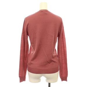 PRADA 2017製 カーディガン ニット 薄手 長袖 40 ピンク