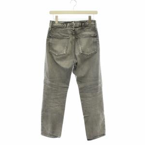 upper hights THE LAX デニムパンツ ジーンズ ストレート ダメージ加工 21 M グレー