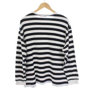 Graphpaper 19AW Border L/S Tee 長袖 Tシャツ カットソー ボーダー 1 ホワイト ブラック