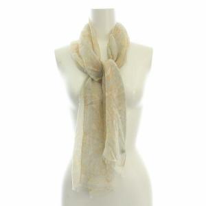 ETRO ストール ショール ペイズリー柄 シルク100％ ライトベージュ