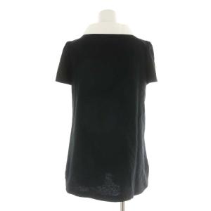 M'S GRACY カットソー 半袖 リボン 38 ブラック