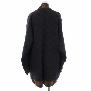 CELINE ヴィンテージ セットアップ 3点 ロングカーディガン ハイネットニット スカート マカダム柄