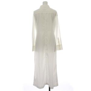 Diagram GRACE CONTINENTAL ワンピース ロング シャツワンピース 長袖 リボン 36 ホワイト