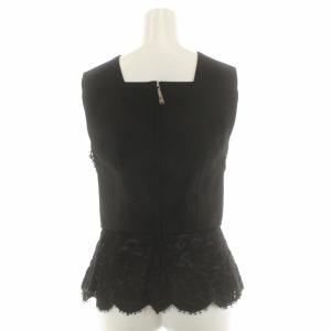 Emilio Pucci カットソー レース 34 ブラック