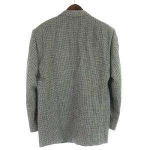 GIVENCHY MONSIEUR テーラードジャケット シングル ウール シルク混 441号 M グレー