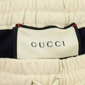 GUCCI 502306 トラックパンツ ストライプ M 紫 赤