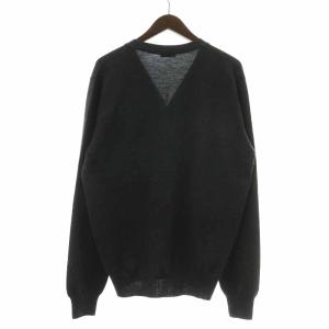 Cruciani カーディガン ニット 長袖 ウール 52 グレー