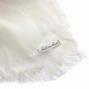 Faliero Sarti ストール 大判 スカーフ アイボリー