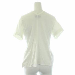 Tao AD2000 Tシャツ カットソー 半袖 ギャザー フラワー ホワイト