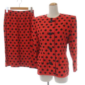 NOUVELLE BOUTIQUE ヴィンテージ セットアップ スーツ ノーカラー タイトスカート