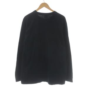 Supreme 18SS Ripple L/S Tee Tシャツ L ブラック オレンジ