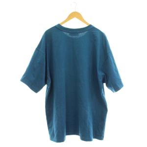 FREAK'S STORE Keboz Tシャツ カットソー 半袖 ロゴ オーバーサイズ XL 青 ブルー