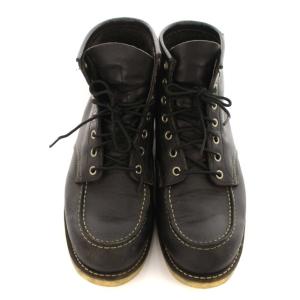 RED WING アイリッシュセッター ブーツ ワーク カジュアル ショート UK8 ブラック