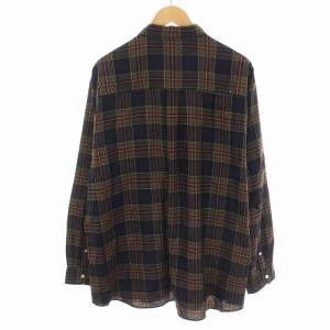 SOPHNET. STAR ELBOW PATCHED BAGGY B.D SHIRT ボタンダウンシャツ 長袖