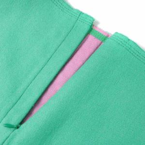 PRADA タイトスカート ひざ丈 カットオフ 40 M 緑 グリーン