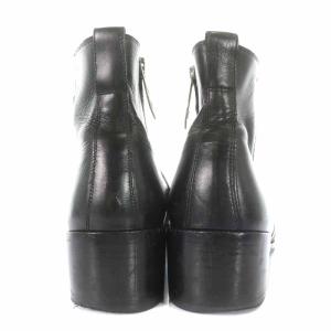 DIOR HOMME ショートブーツ レザー 42 黒