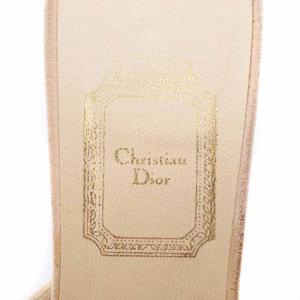 Christian Dior ミュール スクエアトゥ ヒール スエード 38 ピンク