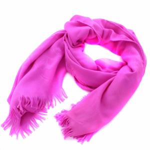 ニューリブリス ストール カシミヤ シルク ピンク