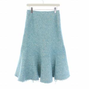 JUNYA WATANABE AD2001 ツイード マーメイドスカート ロング M ブルー