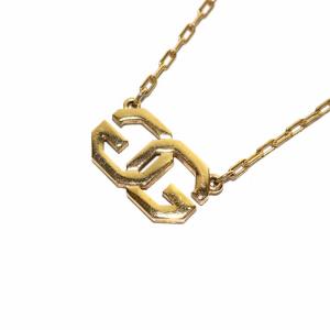 GIVENCHY ネックレス ペンダント ロゴ ゴールド色