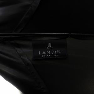 LANVIN COLLECTION 日傘 晴雨兼用 レース 刺繍 ブラック