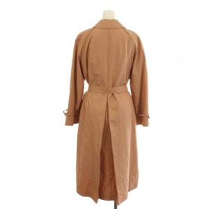 Aquascutum トレンチコート チェスターコート ロング 総裏地 リボン 2way 英国製 アウター M ピンク