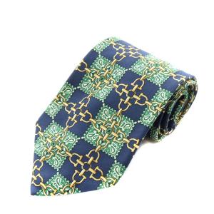 ワイドタイ ネクタイ 総柄 シルク マルチカラー
