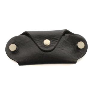 Hender Scheme key bundle キーケース レザー ロゴ ブラック