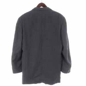 EMPORIO ARMANI テーラードジャケット シングル ウール 48 グレー