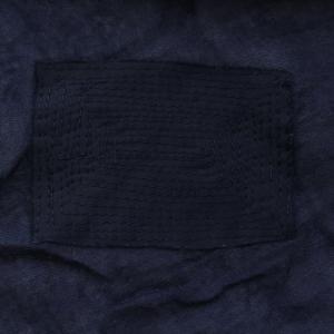 Faliero Sarti 大判ストール スカーフ マフラー 紺 ネイビー