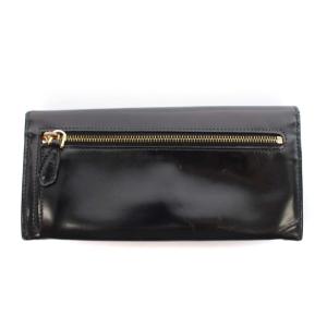 PRADA 長財布 二つ折り リボン レザー サイフ ウォレット 黒 ブラック