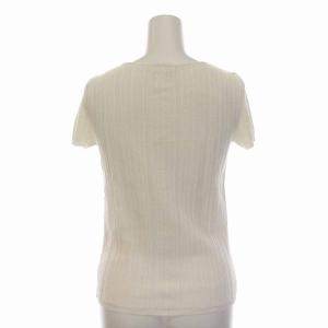 CHANEL 04P サマーニット ココマーク 38 白