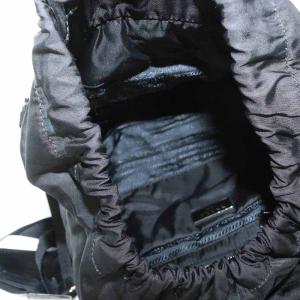 PRADA 1BZ002 TESSUTO BOMBER リュックサック ナイロン 黒