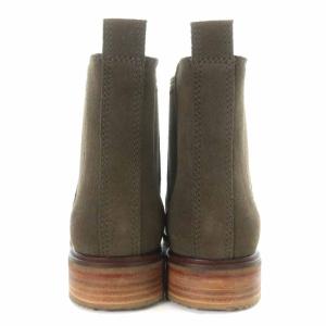 Clarks Clarkdale Arlo サイドゴアブーツ ショートブーツ スエード ローヒール UK5 カーキ