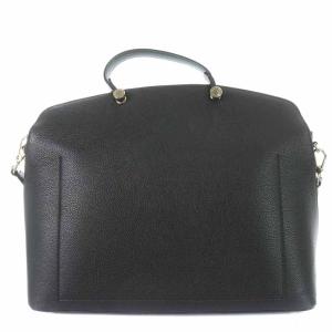 FURLA MY PIPER TOP HANDLE ハンドバッグ ショルダーバッグ 2way レザー 黒 ブラック