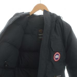 CANADA GOOSE EXPEDITION PARKA ダウンジャケット コヨーテファー M 紺