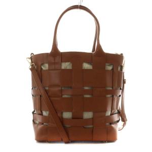 Vingt-trois arrondissements ハンドバッグ ショルダー 2WAY フェイクレザー