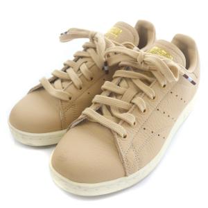 adidas Originals emmi Stan Smith W スニーカー シューズ ローカット US5 ベージュ ボルドー