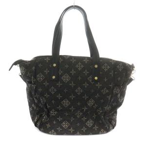 russet デイリー daily ハンドバッグ トートバッグ ショルダーバッグ 2way モノグラム キャンバス ダークグレー