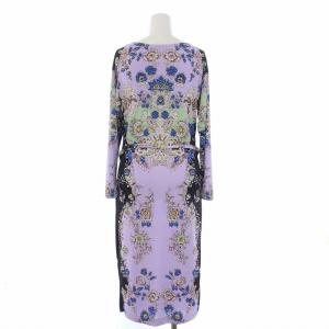ETRO ワンピース 総柄 44 マルチカラー